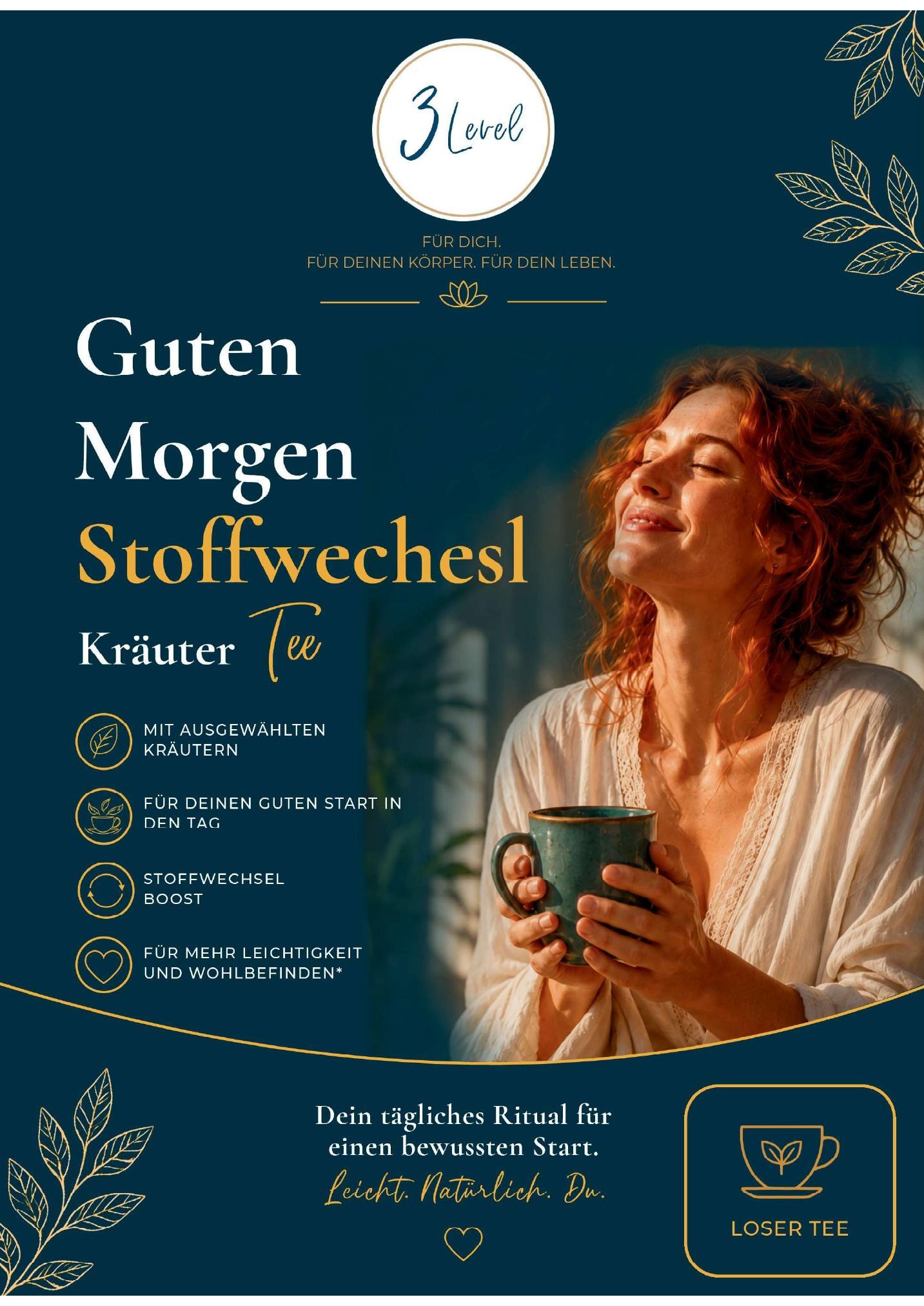 Guten Morgen Stoffwechsel Kräutertee, Verpackung
