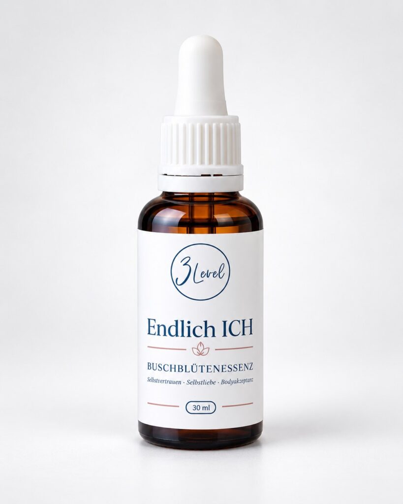 Endlich ICH Buschblütenessenz von 3Level, 30 ml Tropfflasche